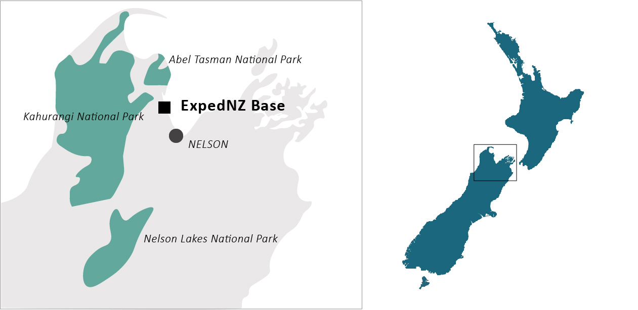 aotearoa new zealand map national parks